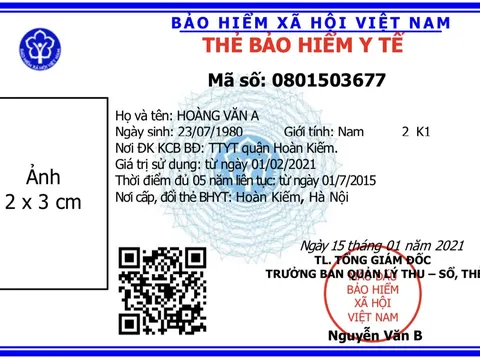 Sẵn sàng cho công tác cấp thẻ BHYT mẫu mới từ ngày 1/4