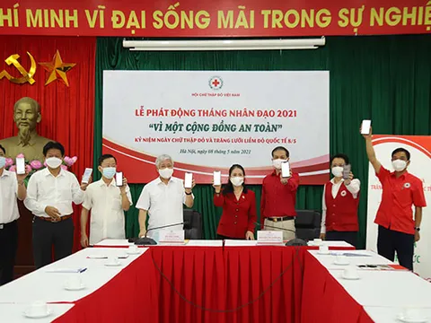 Phát động “Tháng Nhân đạo” năm 2021 - “Vì một cộng đồng an toàn”