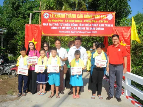 Hội CTĐ huyện Phong Điền, TP Cần Thơ: Khánh thành và đưa vào sử dụng cầu Bà Hò