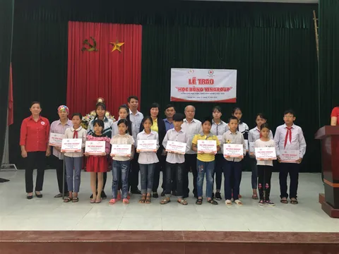 Hội CTĐ tỉnh Hưng Yên cùng học bổng Vingroup