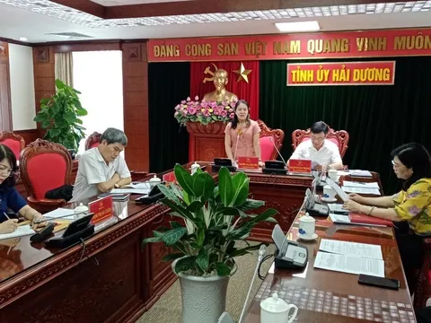 Đảng đoàn Hội CTĐ Việt Nam làm việc với Thường trực Tỉnh ủy Hải Dương