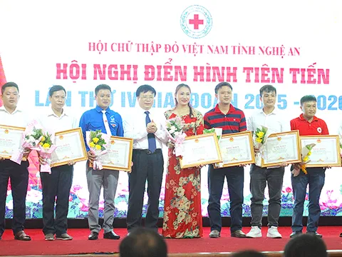 Nghệ An: Tôn vinh điển hình tiên tiến trong hoạt động nhân đạo