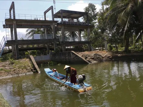 Xu thế xâm nhập mặn Đồng bằng sông Cửu Long diễn biến phức tạp