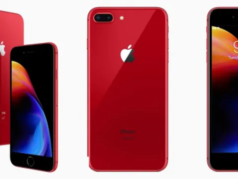 Apple chính thức ra mắt iPhone 8 và 8 Plus đỏ