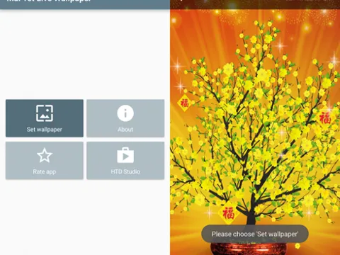 2 cách mang không khí Tết lên smartphone