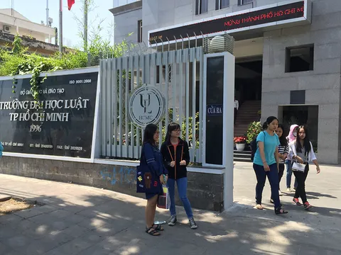 Đại học Luật TP HCM công bố điểm chuẩn