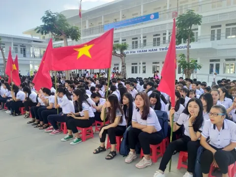 Trungnam Group bàn giao ngôi trường 45 tỉ đồng cho Ninh Thuận ngày khai giảng