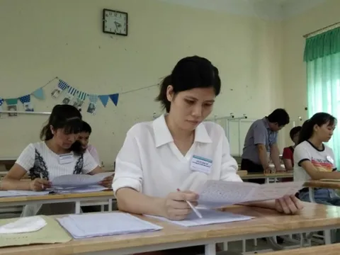 Thuê nhà nghỉ... chấm thi THPT Quốc gia