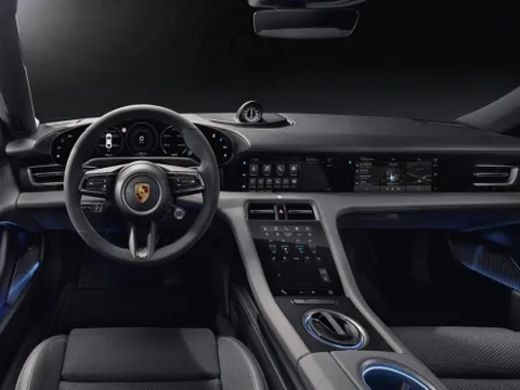 Hình ảnh nội thất xe điện Porsche Taycan sắp trình làng