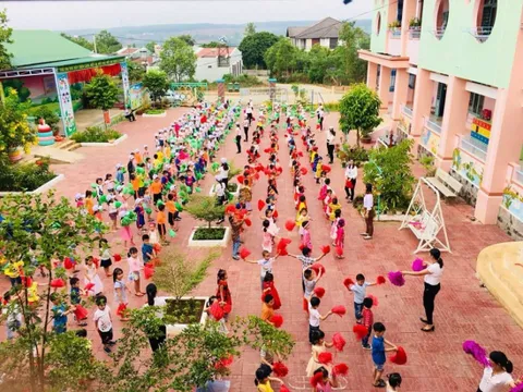 Kon Tum: Thực hiện tốt chuyên đề xây dựng trường mầm non lấy trẻ làm trung tâm
