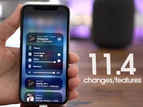 Apple chính thức ra mắt phiên bản iOS 11.4