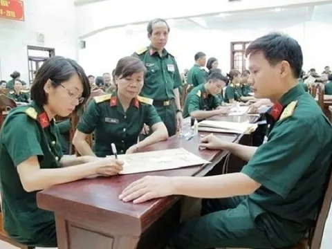 Điểm chuẩn nguyện vọng bổ sung của các trường quân đội