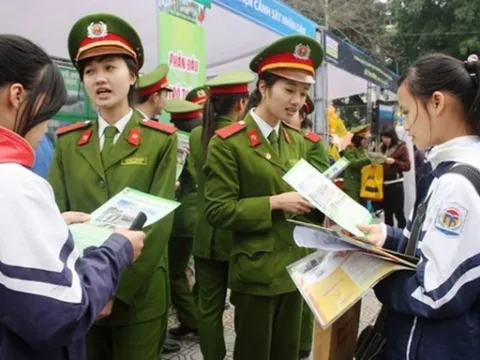 Học viện tài chính, các trường khối công an xét tuyển bổ sung