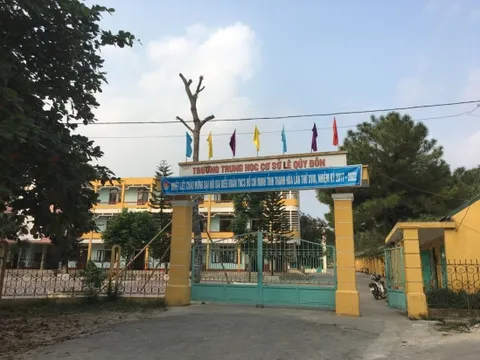 Trường THCS Lê Quý Đôn: Đơn vị tiêu biểu của ngành giáo dục tỉnh Thanh Hóa