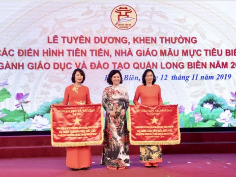 Tuyên dương các điển hình tiên tiến, nhà giáo mẫu mực