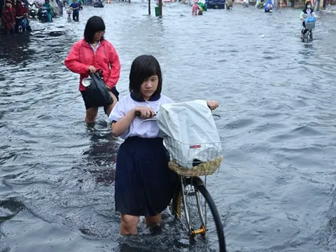 Học sinh Quảng Ninh nghỉ học để tránh siêu bão Mangkhut