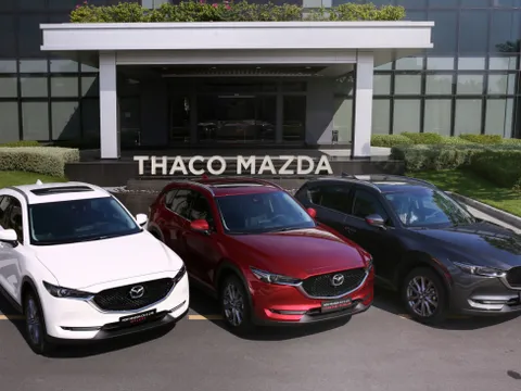 Xe SUV 5 chỗ Mazda CX-5 – sản phẩm thế hệ 6.5 của Mazda