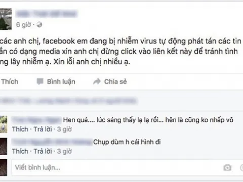 Cảnh báo: Virus mới đang lây lan rất nhanh qua Facebook Messenger