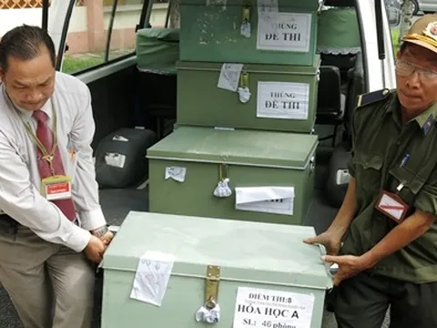 Thi THPT quốc gia 2017: Đề xuất thành lập các trung tâm in sao đề thi