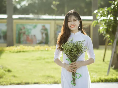 Nhan sắc xinh đẹp của nữ thủ khoa kép Học viện Cảnh sát nhân dân