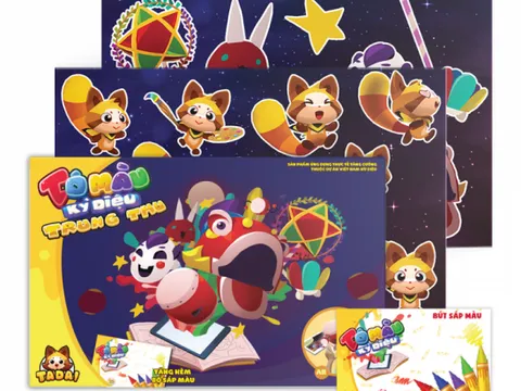 “Tô màu kỳ diệu 4D Tada” – ứng dụng thực tế ảo sinh động