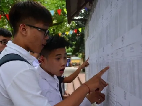 Công bố điểm thi THPT Quốc gia của 63 tỉnh, thành