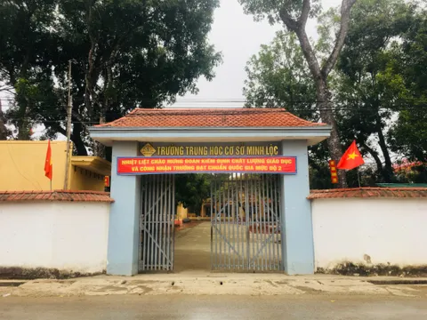 Trường THCS Minh Lộc: Điểm sáng ngành giáo dục Thanh Hóa