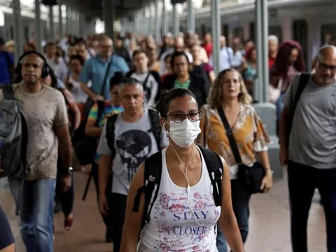 Số ca tử vong vì Covid-19 tại Brazil cao thứ 2 thế giới