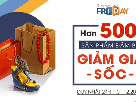 5000 sản phẩm đảm bảo trong ngày mua sắm trực tuyến