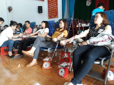 700 đơn vị máu thu được trong ngày hội hiến máu huyện Đăk Mil