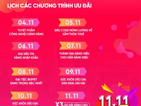 Adayroi tung khuyến mại “khủng” đón ngày Lễ Độc thân 11/11