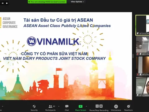 Lần đầu tiên Việt Nam có công ty niêm yết được xét chọn là 'tài sản đầu tư có giá trị của ASEAN'