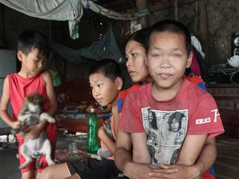 Bé trai không mắt sống lay lắt cùng em nhỏ ở bìa rừng, đếm từng ngày mong mẹ trở về