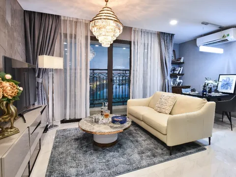 Dự án đang bàn giao hút khách dịp cuối năm