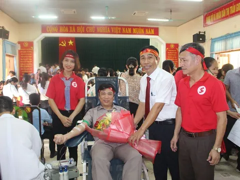 Hành trình đỏ năm 2020 tại Quảng Trị tiếp nhận 573 đơn vị máu