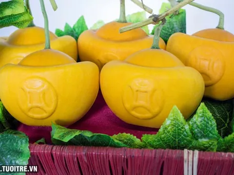 Dưa hấu “tí hon”, bưởi hồ lô và dưa thỏi vàng - quà Tết độc lạ