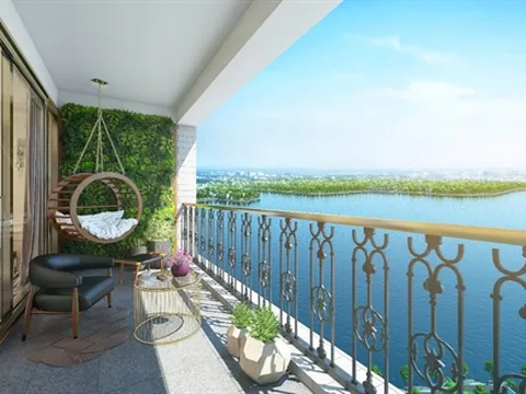 Cận cảnh tòa căn hộ mới bàn giao tại Tây Hồ Tây