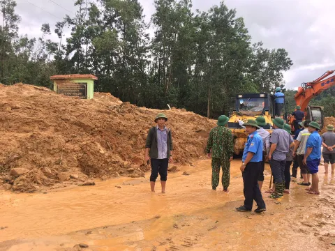 Sạt lở thủy điện Rào Trăng 3: Tìm thấy thi thể đầu tiên tại trạm kiểm lâm 67