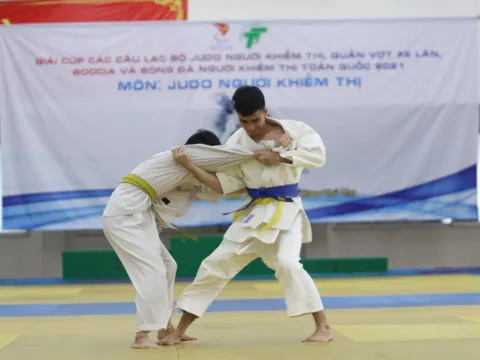 Khởi tranh Giải Vô địch cúp các CLB Judo người khiếm thị toàn quốc năm 2021