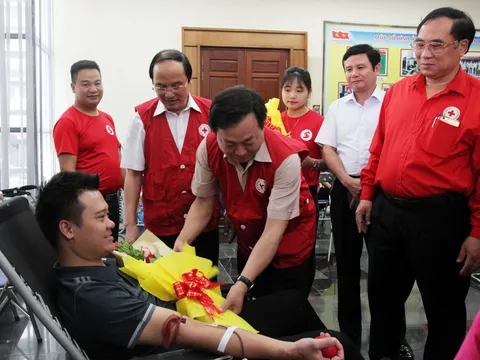 Phú Thọ: Giọt hồng Đất Tổ tiếp nhận 710 đơn vị máu trong ngày khai mạc