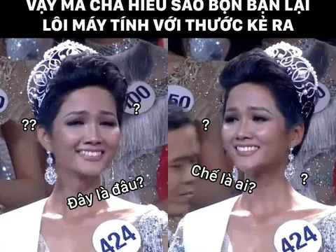 Chế ảnh hoa hậu, “thú vui” mới của cộng đồng mạng