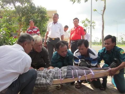 Phát huy vai trò của tình nguyện viên sơ cấp cứu Chữ thập đỏ