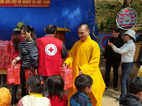 Hội Chữ thập đỏ tỉnh Lào Cai vận động các tổ chức tôn giáo tham gia hoạt động nhân đạo