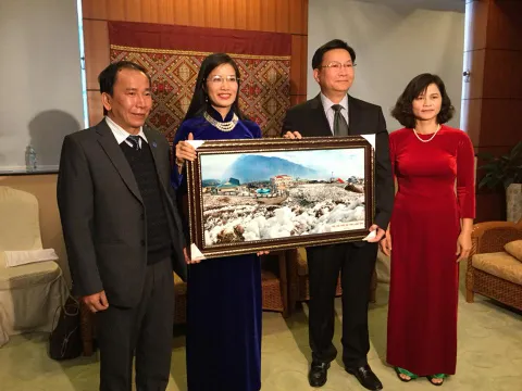 Kết nối chữ thập đỏ Lạng Sơn và Quảng Tây