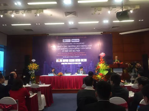 Phát triển thị trường Bất động sản - Tạo lập không gian sống văn minh Thủ đô