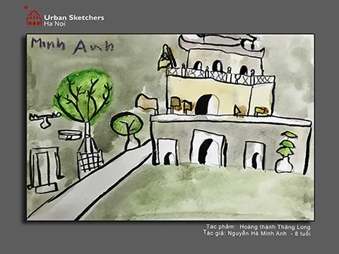 Tổ chức triển lãm tranh ''Bé vẽ Hà Nội 2018 "