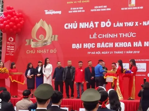 Phát động "Ngày hội Chủ nhật Đỏ 2018"