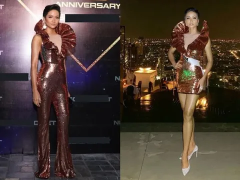 Chiêm ngưỡng chiếc váy độc đáo và nổi bật của H'Hen Niê