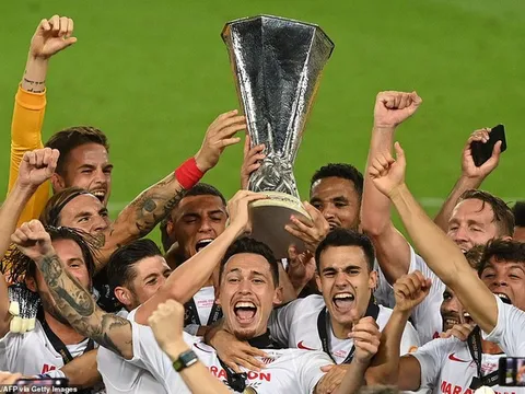 Sevilla đánh bại Inter Milan để giành chức vô địch Europa League