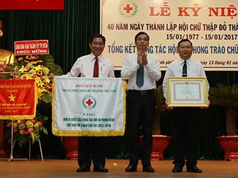 Hội Chữ thập đỏ Thành phố Hồ Chí Minh: Kỷ niệm 40 năm thành lập (1977-2017)